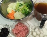 ［時短 中華丼 白菜たっぷりヘルシー］作り方2写真