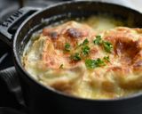餅入り♪車麩のオニオングラタンスープ風作り方13写真