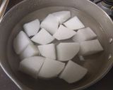 男の 豚バラと大根の味噌煮作り方8写真