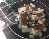 男の 豚バラと大根の味噌煮作り方12写真
