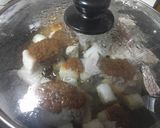 男の 豚バラと大根の味噌煮作り方14写真