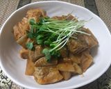 男の 豚バラと大根の味噌煮作り方15写真