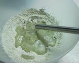 簡単　ノンオイル♪　米粉の抹茶シフォン作り方3写真