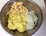 簡単！じゃがいもと玉ねぎのお味噌汁作り方2写真
