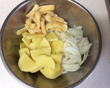 簡単！じゃがいもと玉ねぎのお味噌汁作り方2写真