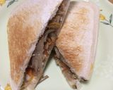 きんぴらチーズサンド作り方6写真