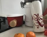 蜜柑＆林檎★ホットバニラプロテインラテ★作り方2写真