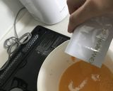 蜜柑＆林檎★ホットバニラプロテインラテ★作り方3写真