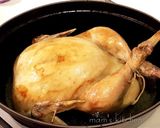 ストウブで☆簡単丸鶏のローストチキン作り方16写真