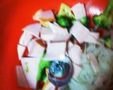 かつお節入りポテトサラダ作り方1写真