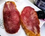 赤ワインと甘酒のフレンチトースト作り方17写真