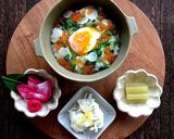 炊飯器で簡単*中華風七草粥*STAUB作り方6写真