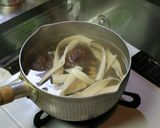 土鍋で炊く精進出汁の旨味と桜香る七草粥作り方3写真