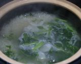 土鍋で炊く精進出汁の旨味と桜香る七草粥作り方7写真
