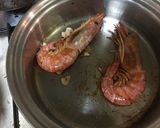 おせちの海老照り煮→ガーリック海老ソテー作り方3写真