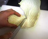 キャベツの千切り（極細）作り方1写真