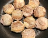 サクとろっ♡長芋の豚肉まきまきの照り焼き作り方3写真