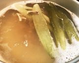 おかわり必至☆鶏と貝柱入り中華七草がゆ作り方5写真