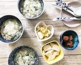 おかわり必至☆鶏と貝柱入り中華七草がゆ作り方11写真