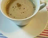 黒豆煮汁でほっこりカフェラテ♬♬作り方1写真