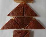 クリスマスツリーケーキ☆すでにカット済☆作り方3写真