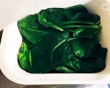 ほうれん草とえのきの胡麻和え作り方1写真