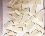 【簡単】フライパンで餅ピザ作り方1写真
