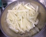 簡単☆ヤーコンのベーコン炒め作り方1写真