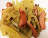 簡単☆ヤーコンのベーコン炒め作り方5写真