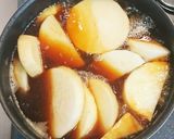 角煮のタレで大根煮作り方1写真