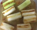 焼きねぎの中華風おひたし作り方4写真