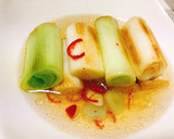 焼きねぎの中華風おひたし作り方5写真