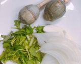 七草とくわい芋のかき揚げ作り方1写真
