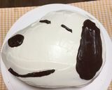 スヌーピーのケーキ作り方11写真