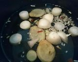 ピリ辛中華風七草がゆ作り方4写真