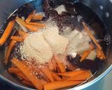 お腹に優しい。卵雑炊。キクラゲ入り。作り方6写真