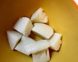 おなかの大掃除、餅入り粥♪♪作り方2写真