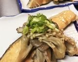 鮭とキノコの味噌マヨ蒸し作り方5写真