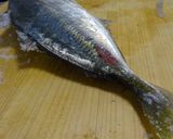 鯵の塩焼き、薬味盛り作り方3写真