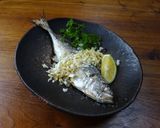 鯵の塩焼き、薬味盛り作り方7写真