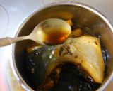 ブリかまのあら煮。作り方5写真