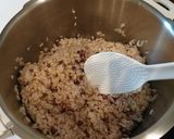 活力鍋使用・小豆入り麦ご飯作り方6写真