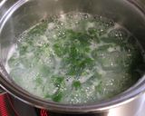大根葉（蕪の葉）と干しエビ入り七草がゆ作り方6写真