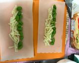 枝豆チーズ春巻き作り方2写真
