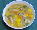 だしが美味な関西風☆洋野菜の和風おじや作り方6写真