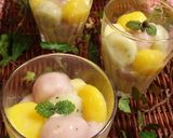 カラフル白玉♪カスタードソースがグ～★作り方7写真