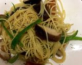 ウインナーと椎茸のペペロンチーノ作り方5写真