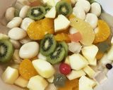 白玉入りフルーツみつ豆作り方8写真
