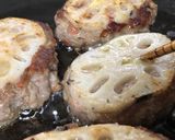 基本の☆れんこんハンバーグ☆作り方15写真