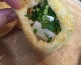 お餅の消費に！ネギチーズ入り餅巾着作り方3写真